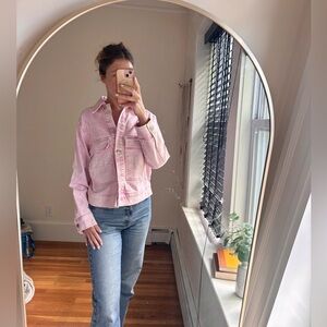 NEW Celebrity Pink Cotton Spandex Jean Jacket XS